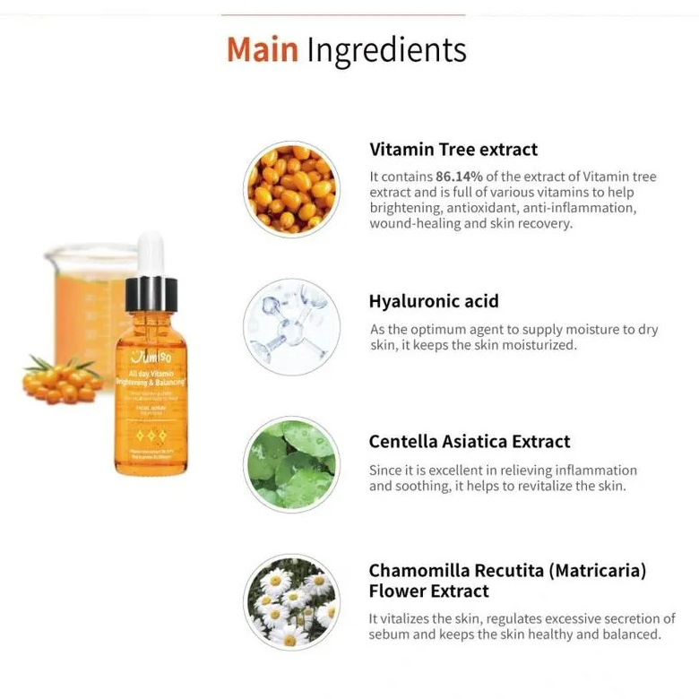 [JUMISO] Serum Facial All Day Vitamin Brightening & Balancing 30ml