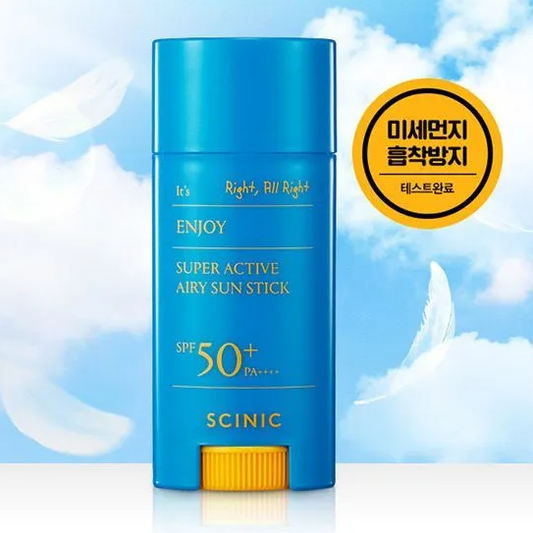 [SCINIC] Protector Solar en Barra Enjoy Super Active Airy Sun Stick 15g